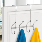 Suporte Para Porta Eclipse Cromado 4 Ganchos 1020 Arthi - Imagem 3