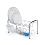 Escorredor Berco Com Porta Copos Cromado 1066 Arthi