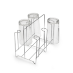 Porta Copos De Mesa Espaco Para 6 Copos Cromado 1111 Arthi - Imagem 2