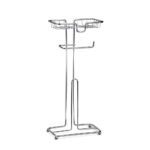 Porta Papel Higienico Suporte de Celular Cromado 1136 Arthi - Imagem 2