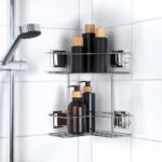 Cantoneira Dupla Cromada Com Ventosa Fixa 1301 Arthi - Imagem 2