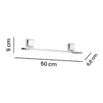 Porta Toalha de Banho Piatina Cromado 3M 1326 Arthi - Imagem 4