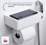 Suporte 3 Em 1 Lenço Papel Higiênico Celular 3M 1329 Arthi - Imagem 5