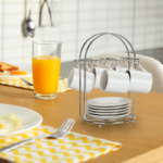 Suporte Para Xícaras De Café Art Cook Cromado 1616 Arthi - Imagem 6