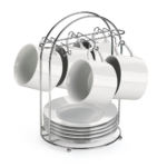 Suporte Para Xícaras De Chá Art Cook Cromado 1617 Arthi - Imagem 2