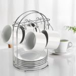 Suporte Para Xícaras De Chá Art Cook Cromado 1617 Arthi - Imagem 3