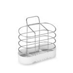 Porta Talheres Belize Cromado Branco 1635 Arthi - Imagem 2