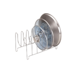 Organizador de Tampas Cromado Linha Organizador 1852 Arthi