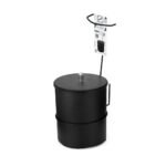 Suporte Para Papel E Lixeira 5L Black Life 2454 Arthi - Imagem 2