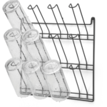 Porta Copos De Parede Black Suporta 12 Copos 2500 Arthi