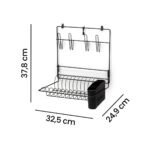 Cook Home Pratos Copos E Talheres Black 2501 Arthi - Imagem 3