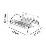 Escorredor Fantastik Piatina Black 2505 Arthi - Imagem 2