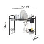 Rack 1 Organizador de Pia Black 2541 Arthi - Imagem 3