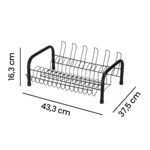 Escorredor de Louças Pratik Black 2544 Arthi - Imagem 4