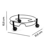 Suporte Multiuso Especial Black Com Rodízios 2557 Arthi - Imagem 10