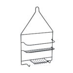 Porta Shampoo e Sabonete Master Black 2558 Arthi - Imagem 2