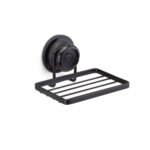 Saboneteira Black Ventosa Redonda 2601 Arthi - Imagem 2