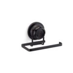 Porta Papel Higienico Black Ventosa Redonda 2602 Arthi - Imagem 2