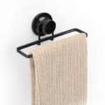 Porta Toalha de Rosto Black Ventosa Redonda 2603 Arthi - Imagem 2