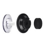 Porta Toalha de Rosto Black Ventosa Redonda 2603 Arthi - Imagem 7