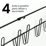 Cook Home Gaivota Escorredor Black 2631 Arthi - Imagem 4