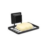 Saboneteira Ultra Black Ventosa Quadrada 2651 Arthi - Imagem 3