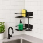 Cantoneira Dupla Ultra Black Ventosa Quadrada 2657 Arthi - Imagem 3