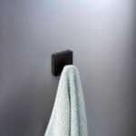 Gancho Unitário Metalizado Black Ventosa Quadrada 2658 Arthi - Imagem 2