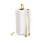 Porta Rolo Para Papel Toalha Dourado 3204 Arthi - Imagem 3