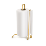 Porta Rolo Para Papel Toalha Dourado 3204 Arthi