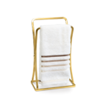 Porta Toalha Piatina Dourado Fosco 3222 Arthi