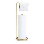 Porta Rolo De Papel Higiênico Dourado Fosco 3224 Arthi