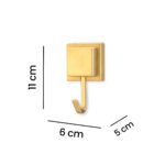 Gancho Dourado Fosco Piatina 3M 3242 Arthi - Imagem 4