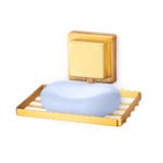 Saboneteira Dourada Fixação 3M 3243 Arthi - Imagem 2