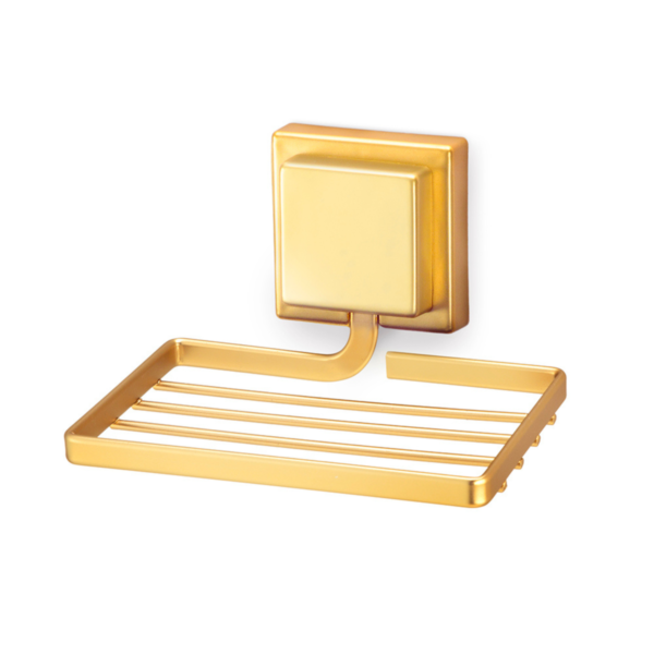 Saboneteira Dourada Fixação 3M 3243 Arthi