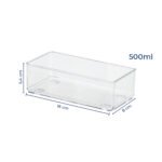 Organizador De Gaveta 500ml PS Cristal 3294 Arthi - Imagem 2