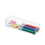 Organizador De Gaveta 800ml PS Cristal 3295 Arthi - Imagem 2