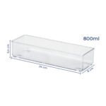 Organizador De Gaveta 800ml PS Cristal 3295 Arthi - Imagem 5