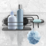 Porta Shampoo Com Saboneteira Black 3M 3434 Arthi - Imagem 4