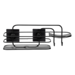 Porta Shampoo Com Saboneteira Black 3M 3434 Arthi