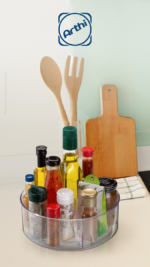 Organizador Para Temperos Giratório Alto 5316 Arthi - Imagem 4