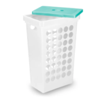 Cesto De Roupas Retangular Com Tampa 43LTS 5903 Arthi