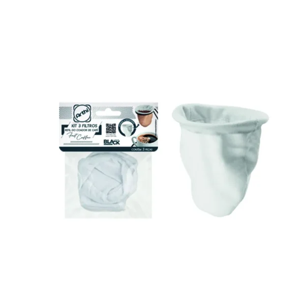 Kit Com 3 Refis Para Coador De Café Fast Coffee 9010 Arthi