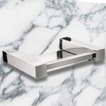 Saboneteira Chapa Inox 17,5cm Banheiro Lavabo Ilhéus - Imagem 2
