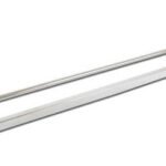 Toalheiro Duplo 60cm Gardenia Barra Chata 3/4 Inox Polido