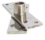 Dobradiça Porta Pivotante 150kg Pivô Inox 304 - Imagem 2