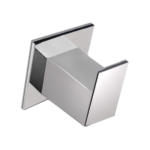 Cabide Gancho Banheiro Inox 304 Polido Premium Cilento Steel - Anti-Corrosão Litoral