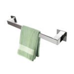 Porta Toalha Banho 45cm Inox 304 Polido Steel Cilento - Não Enferruja - Imagem 2