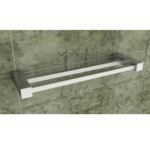 Porta Toalha Banho Duplo 40cm Inox 304 Quadrado Ilhéus Cilento - Não Enferruja - Imagem 2