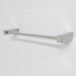 Porta Toalha Banheiro Quadrado Inox 304 Polido 45cm Ilhéus Cilento - Não Enferruja - Imagem 3